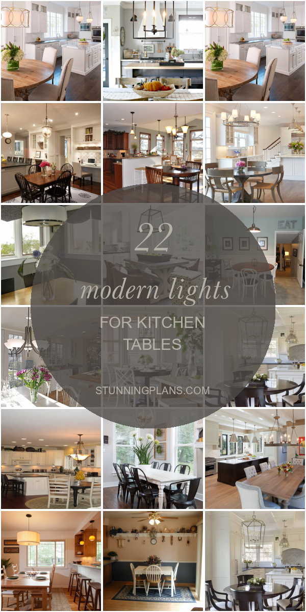 22 Modern Lights for Kitchen Tables Home, Family, Style and Art Ideas